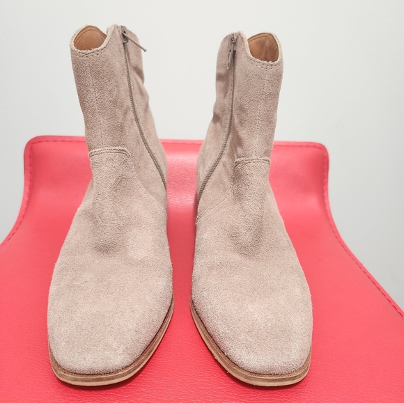 Lucky Brand Women's Tan Ankle Booties Size 7.5M - Picture 4 of 6